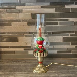 Vintage Christmas Bubble Lamp